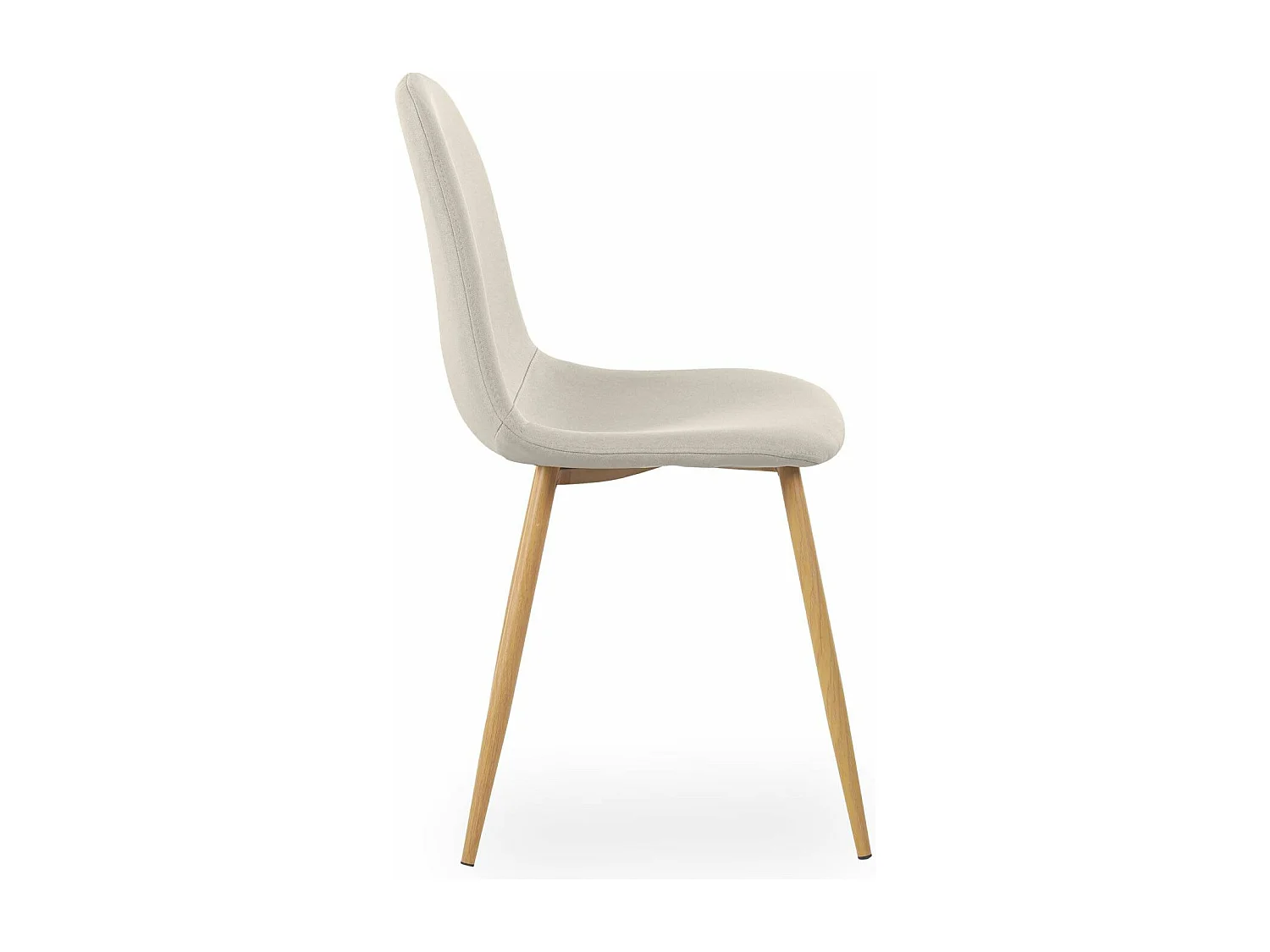 Lot de 4 Chaises Scandinave "Bonnie" 87cm Beige