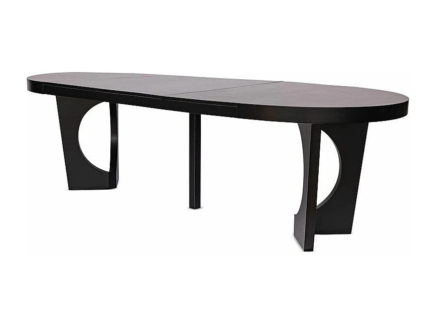 Table de Repas Extensible "Kapy" 110-260cm Noir