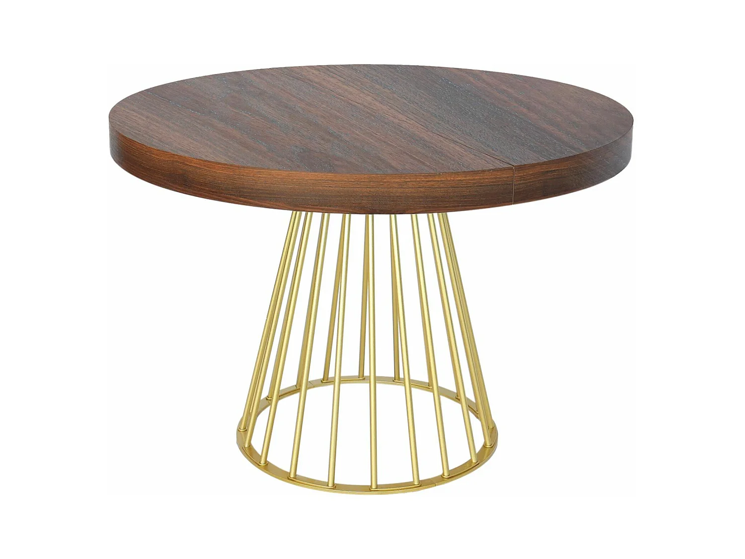 Table de Repas Extensible "Resoa" 110-260cm Noisette