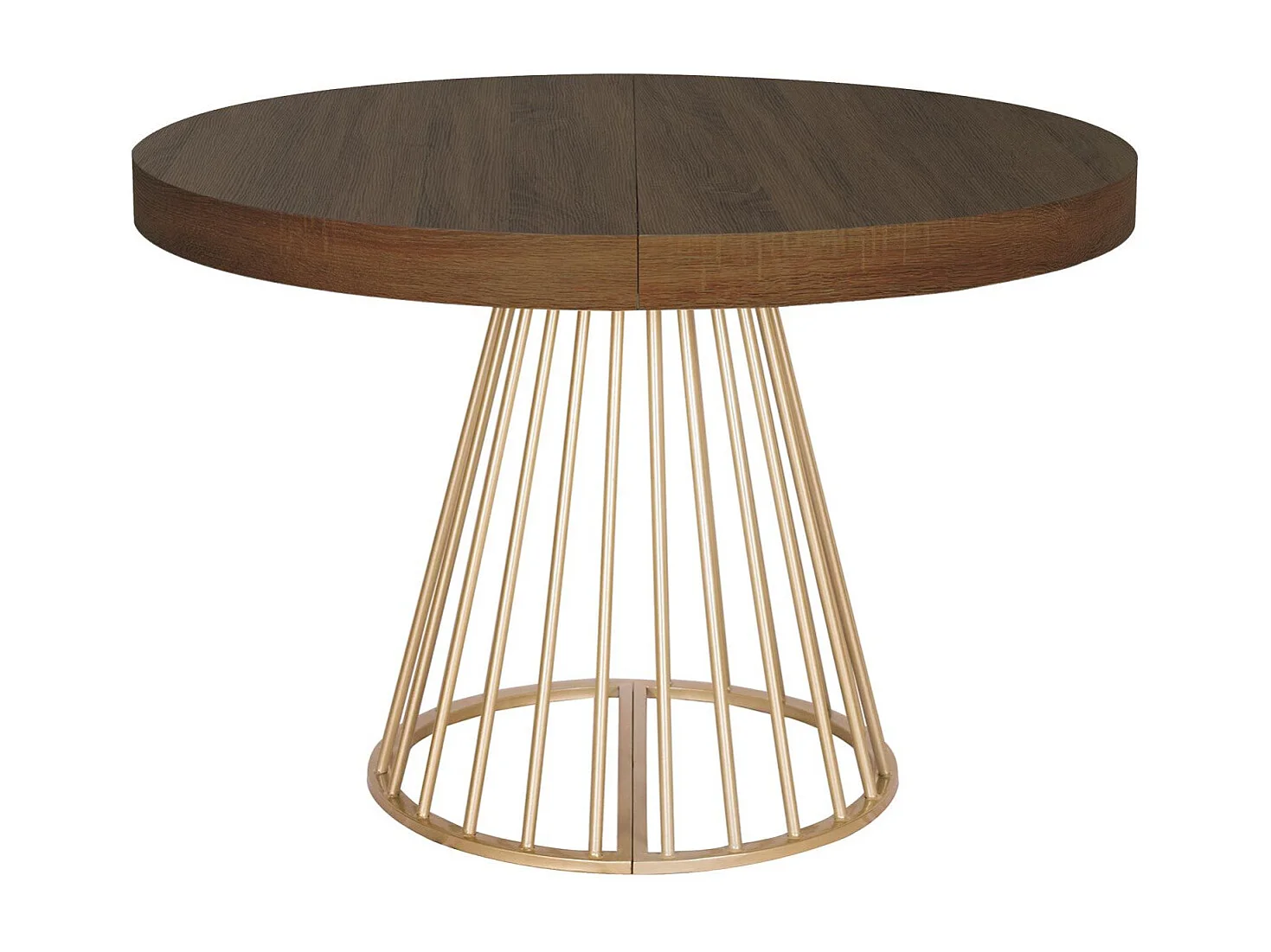 Table de Repas Extensible "Resoa" 110-260cm Noisette