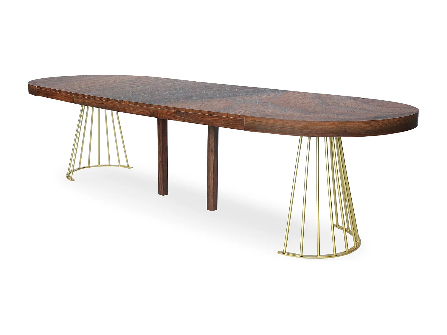 Table de Repas Extensible "Resoa" 110-260cm Noisette