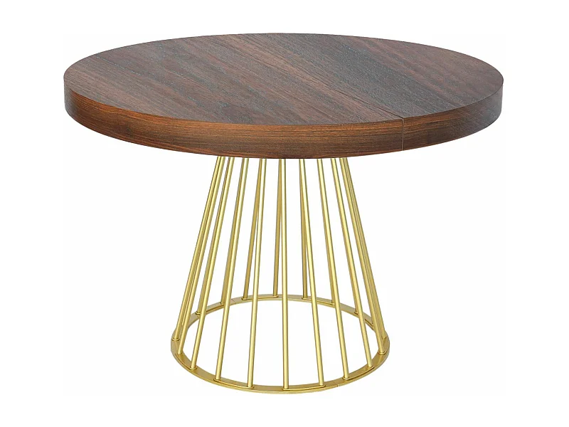 Table de Repas Extensible "Resoa" 110-260cm Noisette