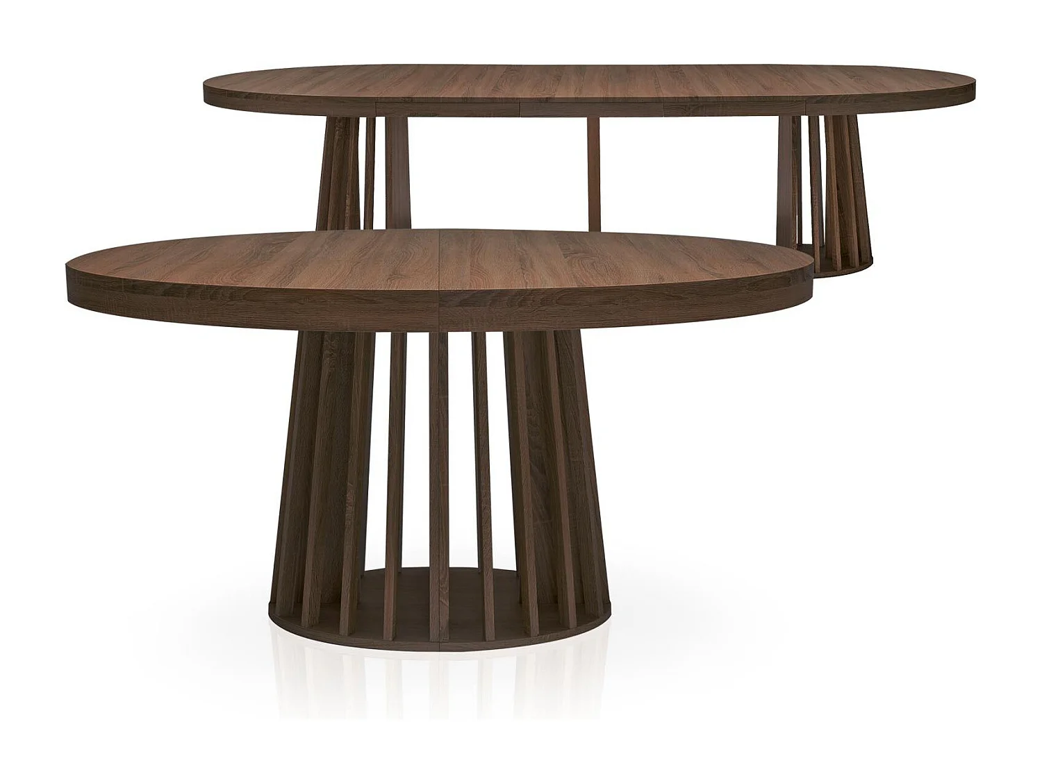 Table de Repas Extensible "Laize" 150-300cm Noisette