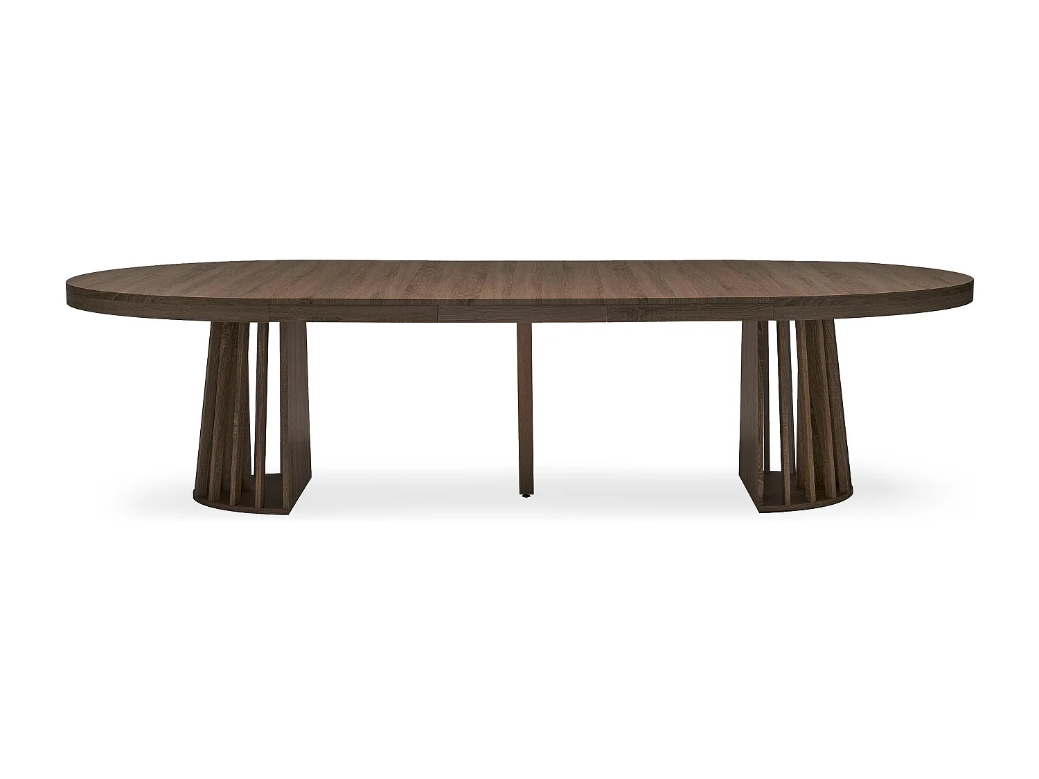 Table de Repas Extensible "Laize" 150-300cm Noisette