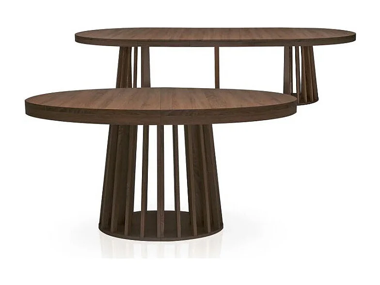 Table de Repas Extensible "Laize" 150-300cm Noisette