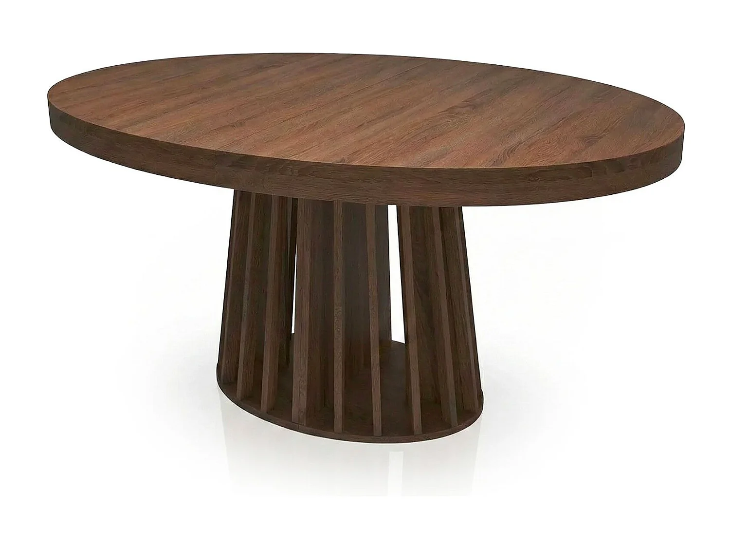 Table de Repas Extensible "Laize" 150-300cm Noisette