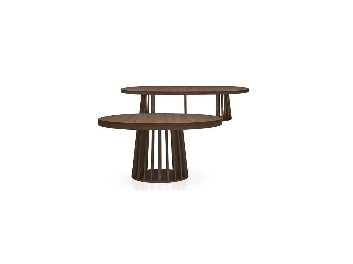 Table de Repas Extensible "Laize" 150-300cm Noisette