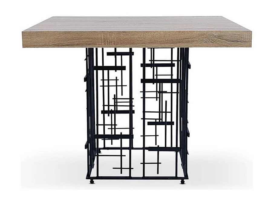 Table à Manger Extensible "Marsha" 90-240cm Marron