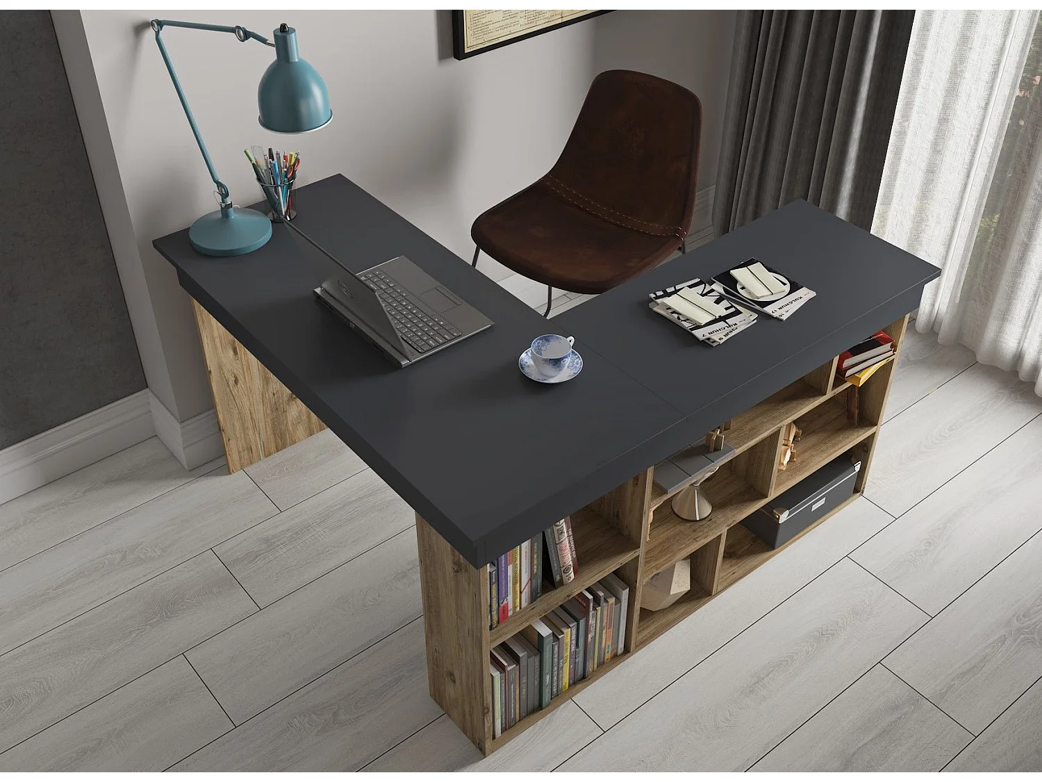 Table à Manger Extensible "Freida" 90-180cm Blanc