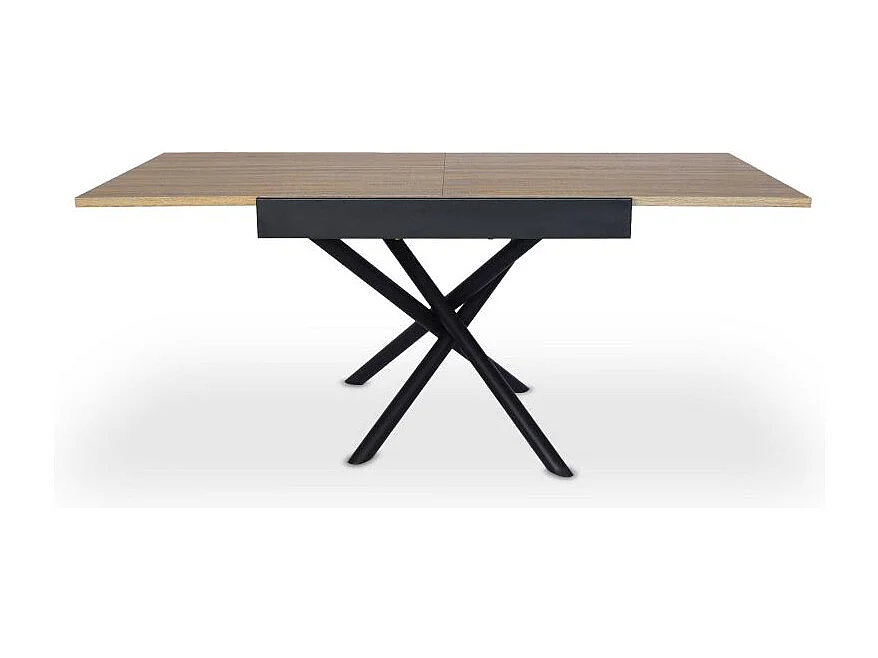 Table à Manger Extensible "Freida" 90-180cm Marron