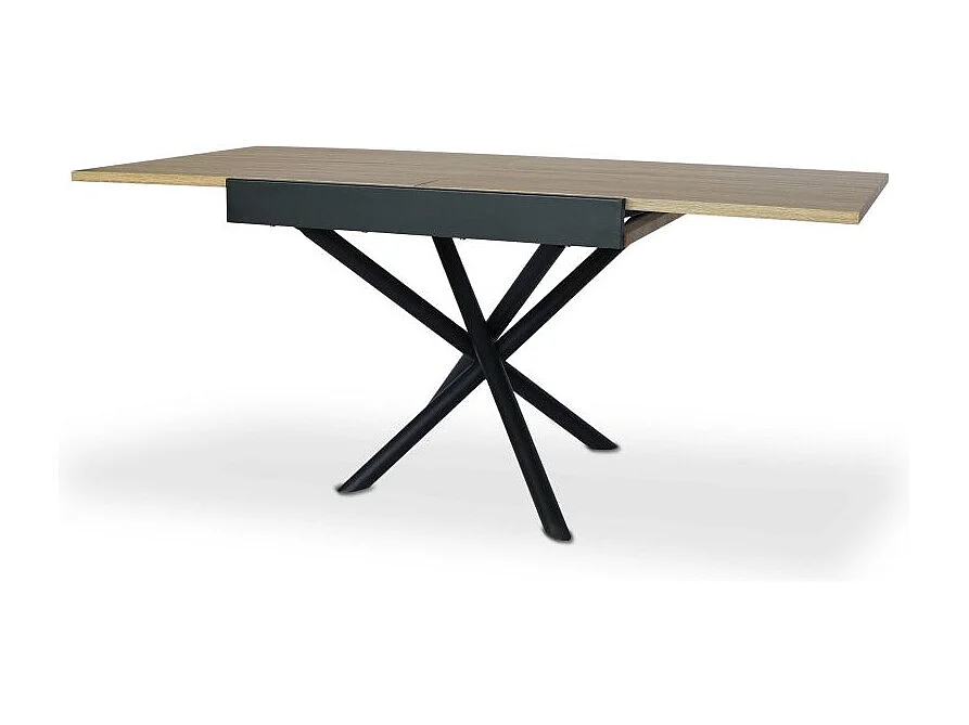 Table à Manger Extensible "Freida" 90-180cm Marron
