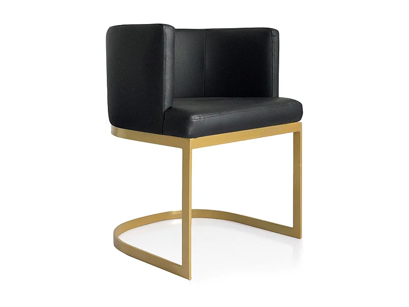 Chaise Design "Noemy" 75cm Noir