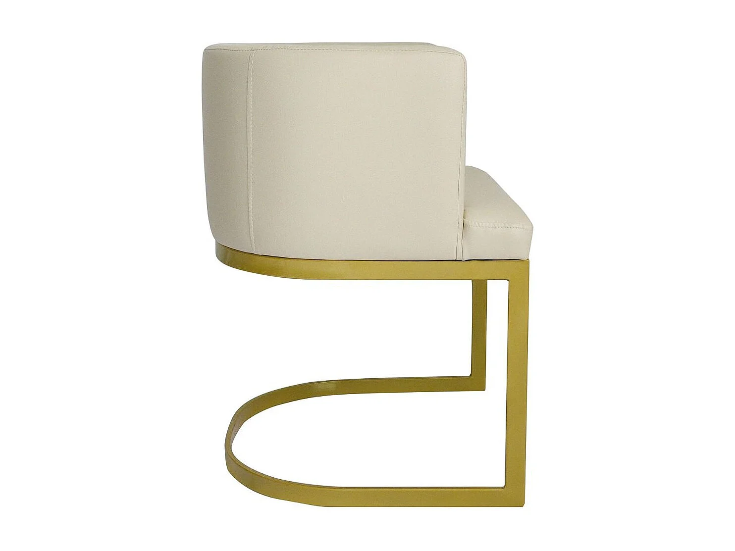 Chaise Design "Noemy" 75cm Beige