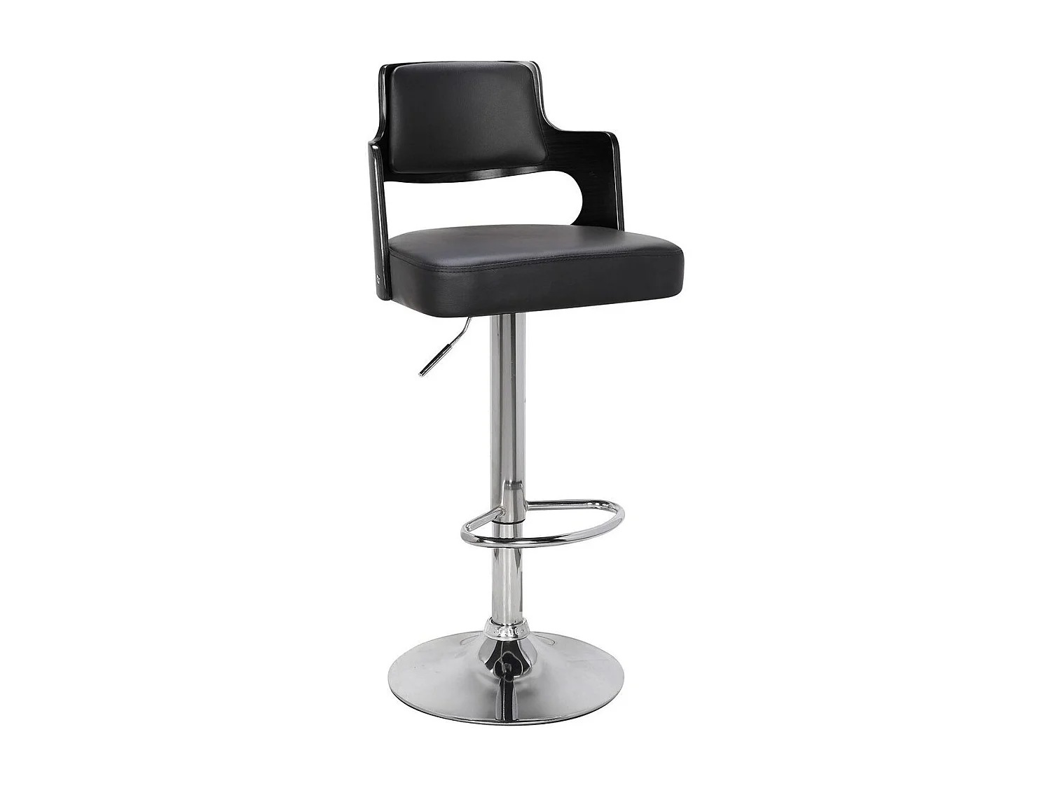 Lot de 2 Chaises de Bar "Paddington" 90-110cm Noir