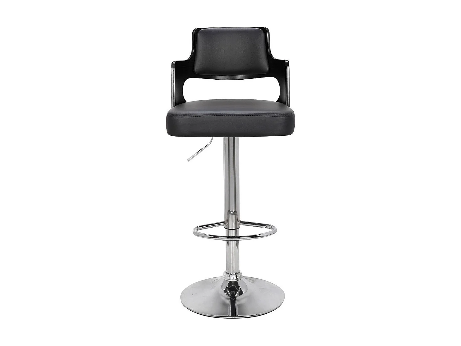 Lot de 2 Chaises de Bar "Paddington" 90-110cm Noir