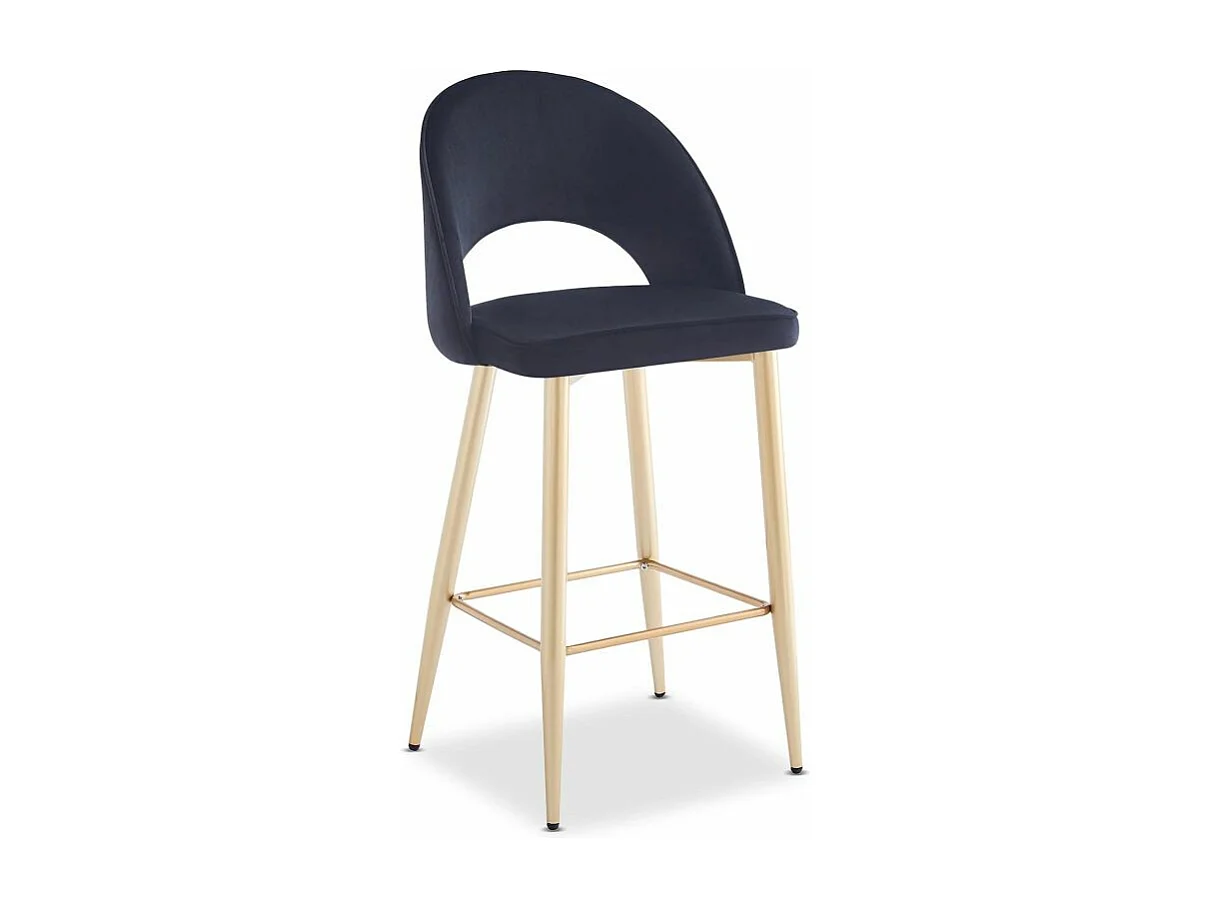 Lot de 2 Chaises de Bar "Grover" 105cm Noir