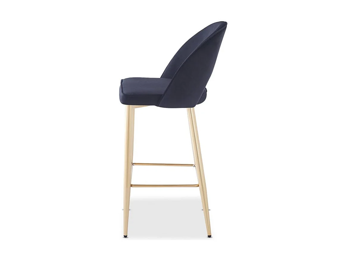 Lot de 2 Chaises de Bar "Grover" 105cm Noir