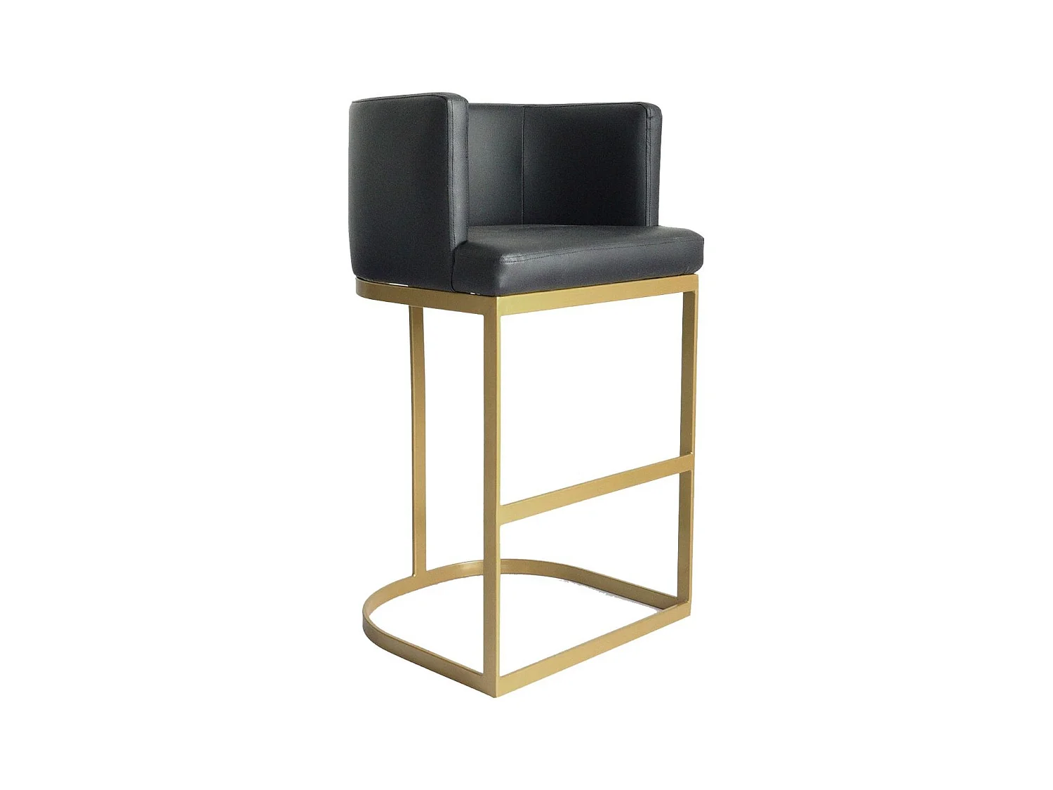 Chaise de Bar Design "Noemy" 100cm Noir