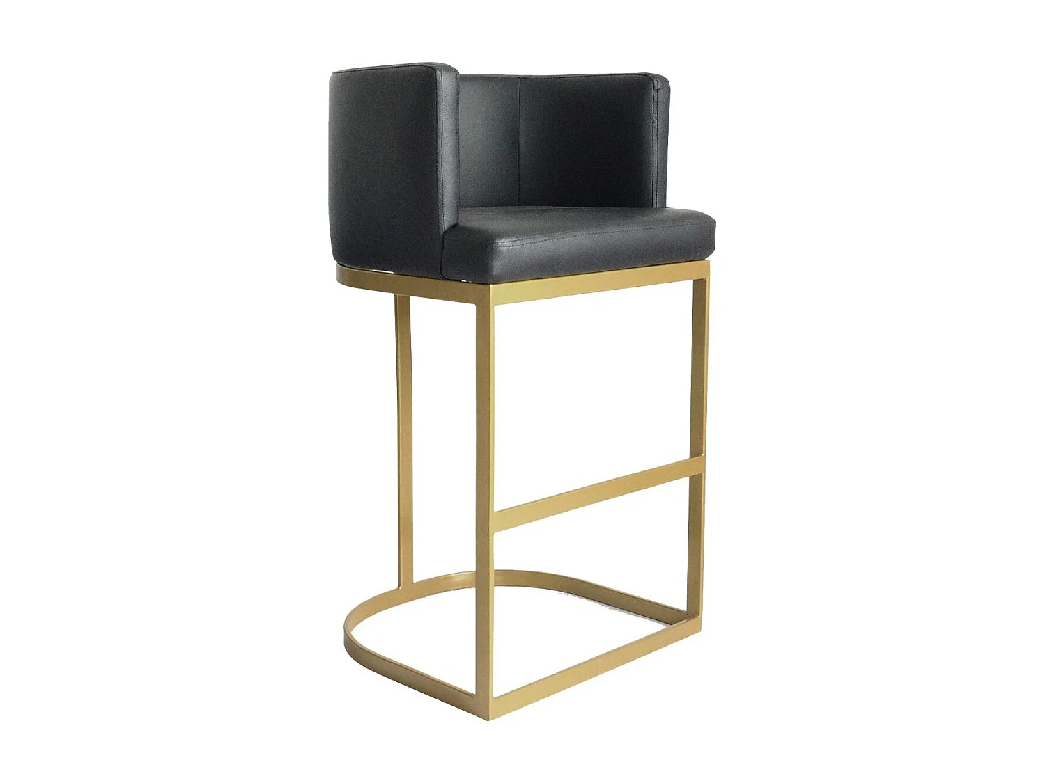 Chaise de Bar Design "Noemy" 100cm Noir