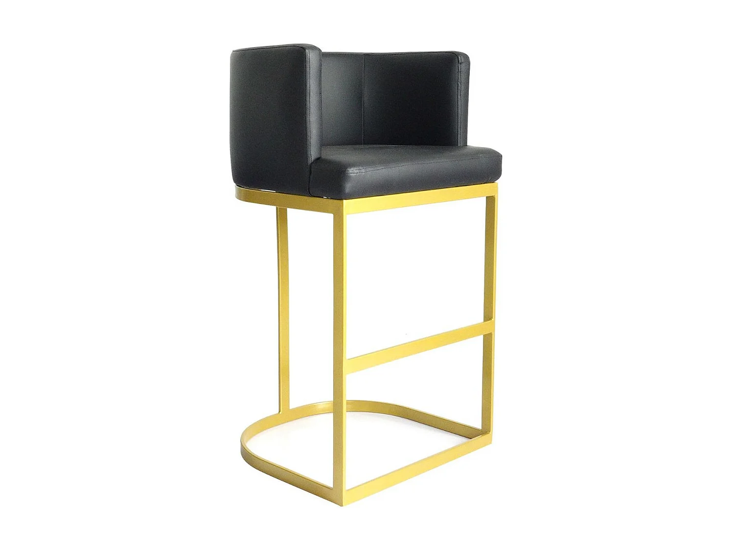 Chaise de Bar Design "Noemy" 100cm Noir