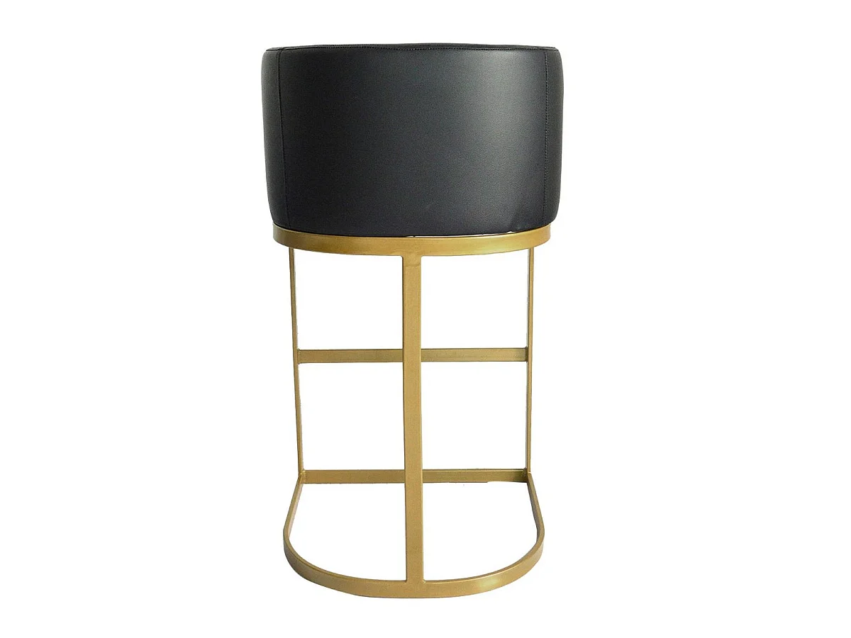 Chaise de Bar Design "Noemy" 100cm Noir