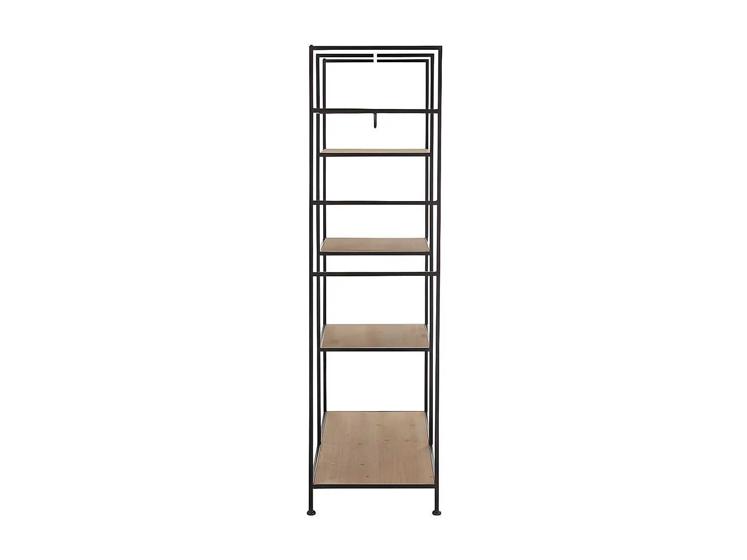Étagère & Penderie en Métal "Rack" 180cm Noir