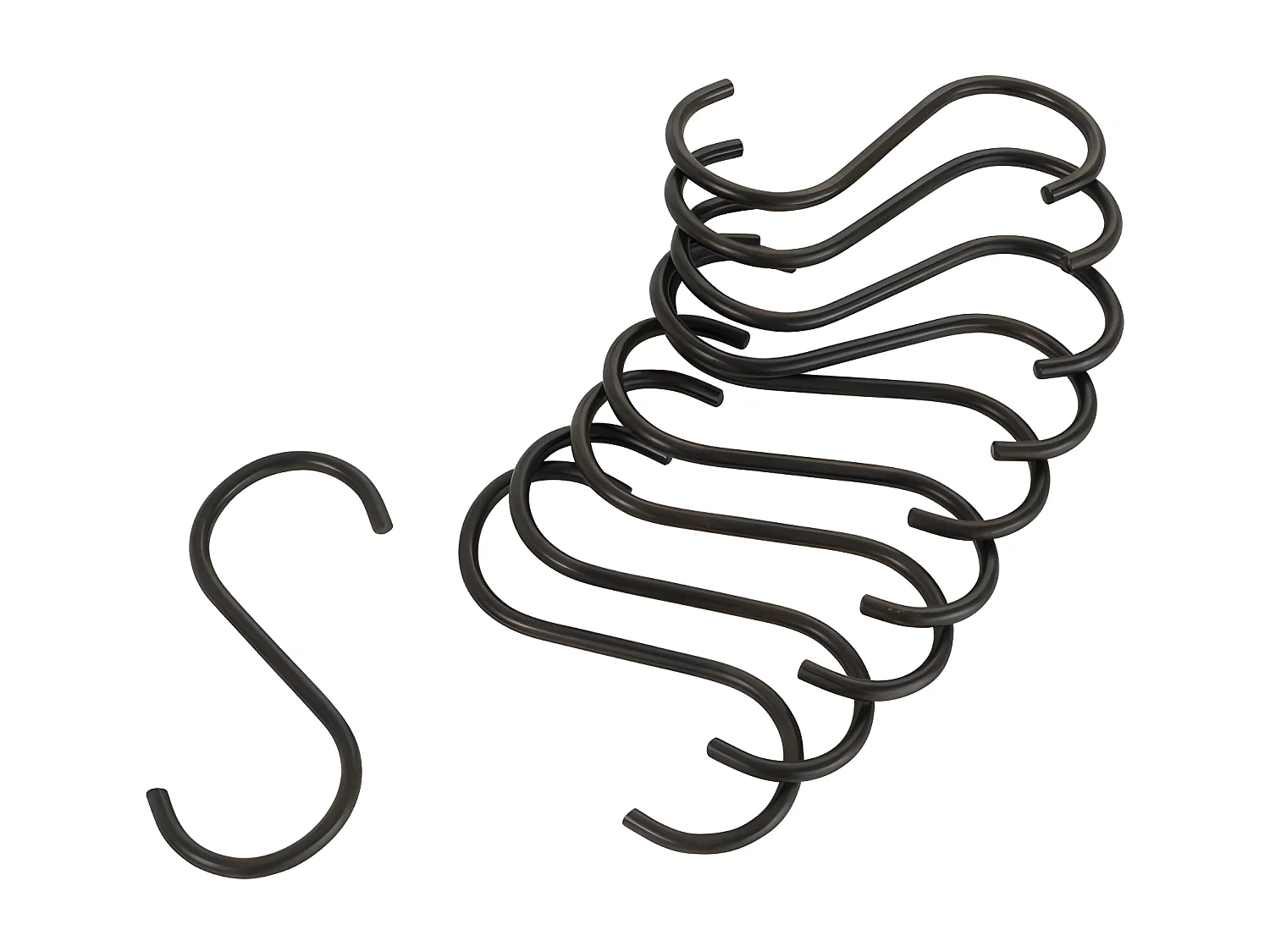 Étagère & Penderie en Métal "Rack" 180cm Noir