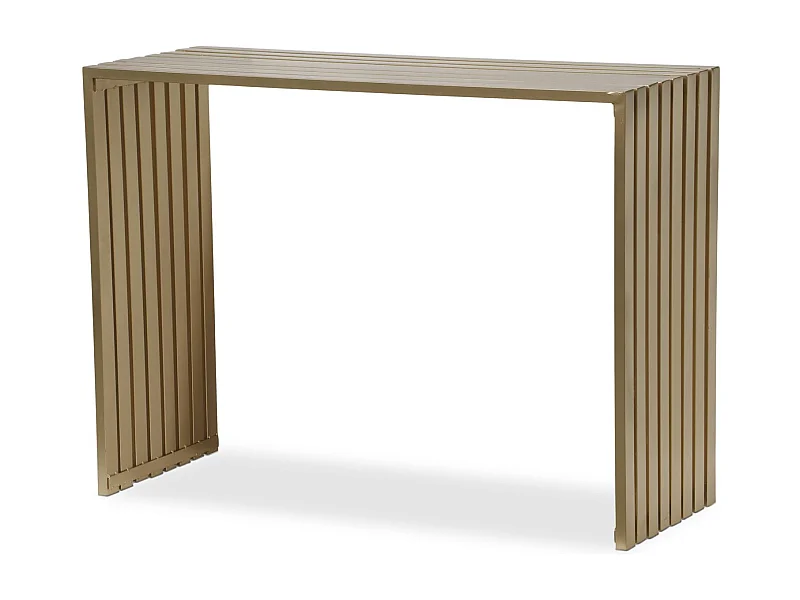 Console Design en Métal "Equalise" 106cm Or