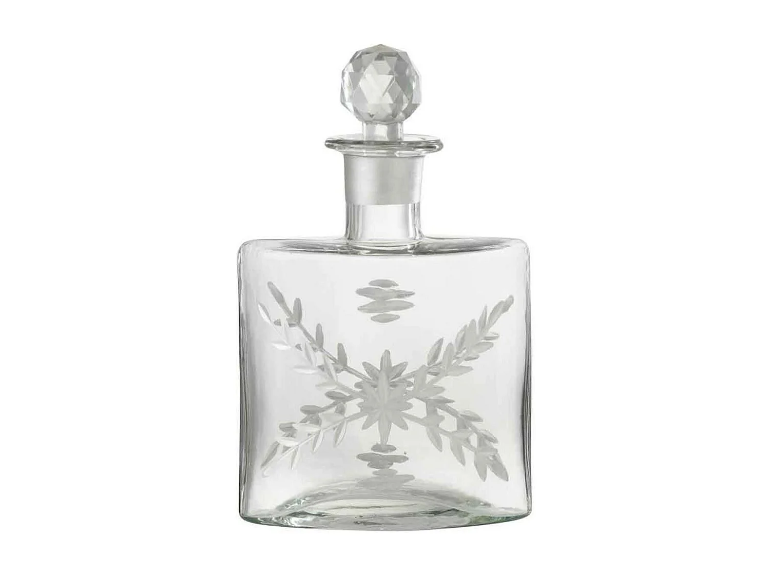 Carafe Design en Verre "Chloé" 23cm Transparent