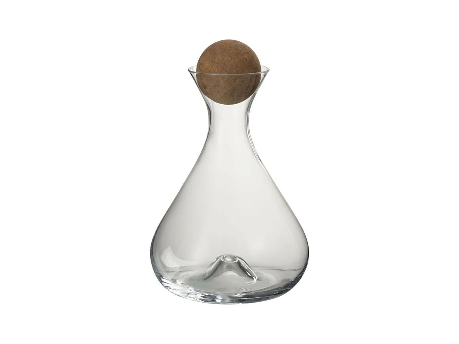 Carafe & Bouchon Design "Verra" 27cm Transparent