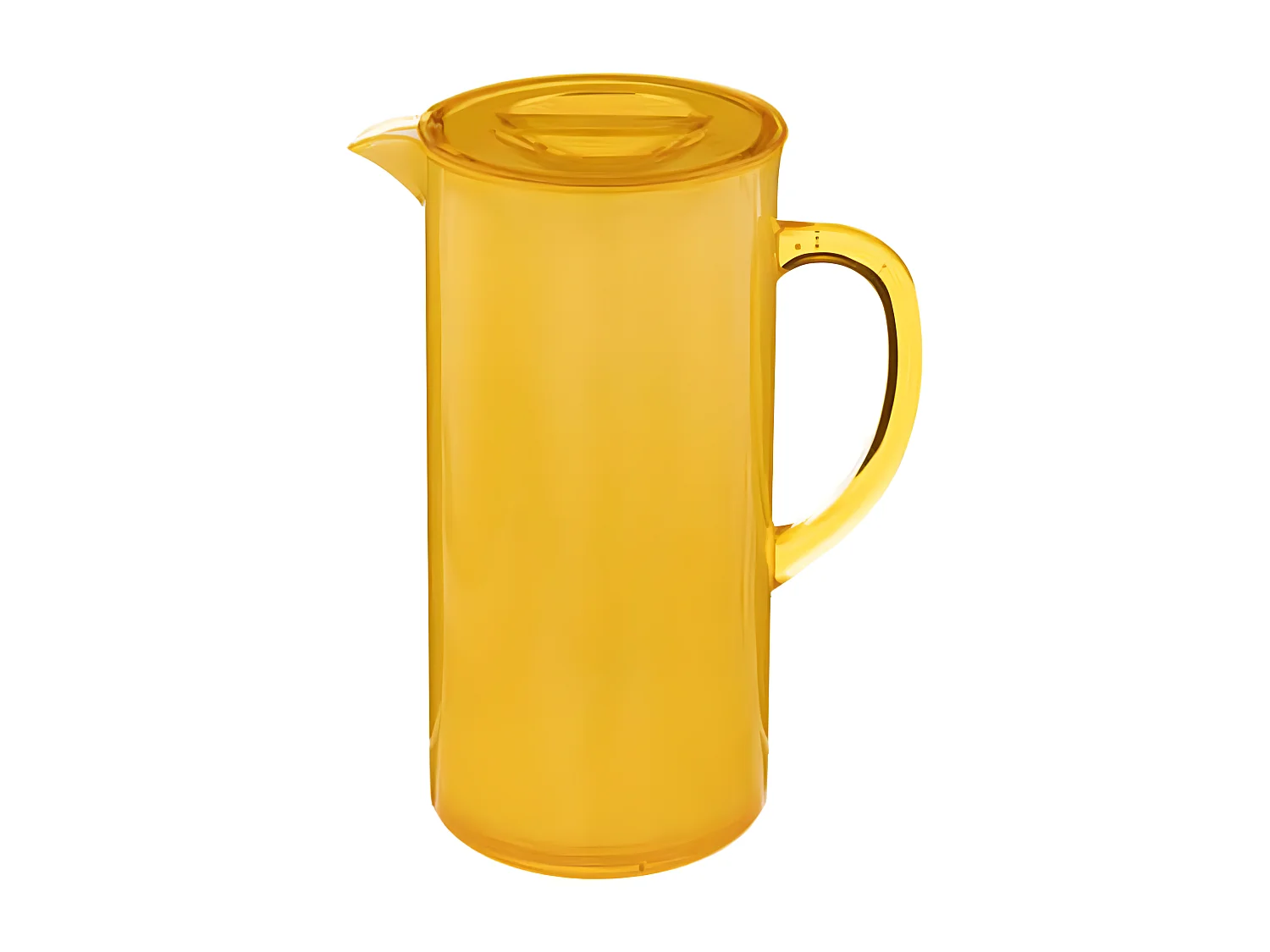 Pichet Réutilisable "Square" 1,95L Moutarde