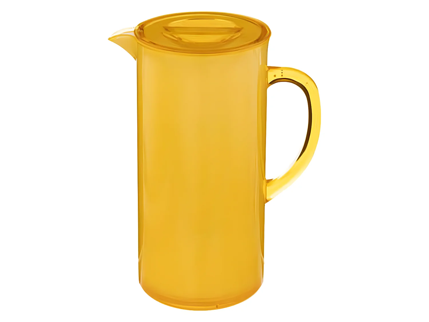 Pichet Réutilisable "Square" 1,95L Moutarde