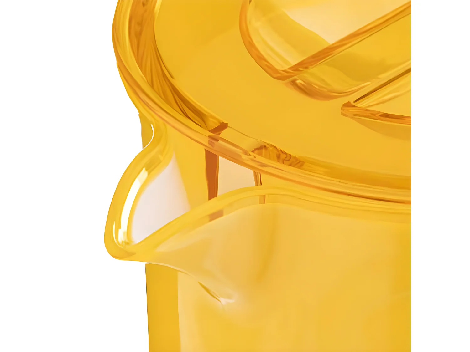 Pichet Réutilisable "Square" 1,95L Moutarde