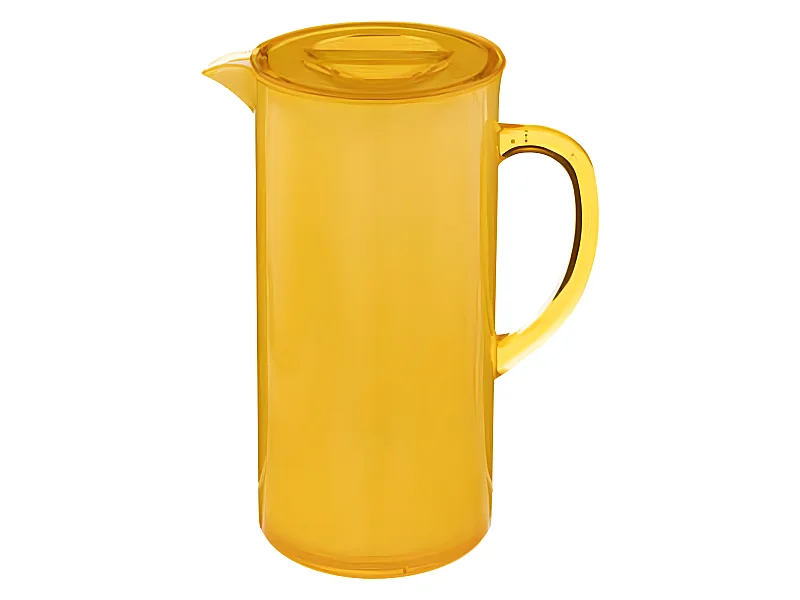 Pichet Réutilisable "Square" 1,95L Moutarde