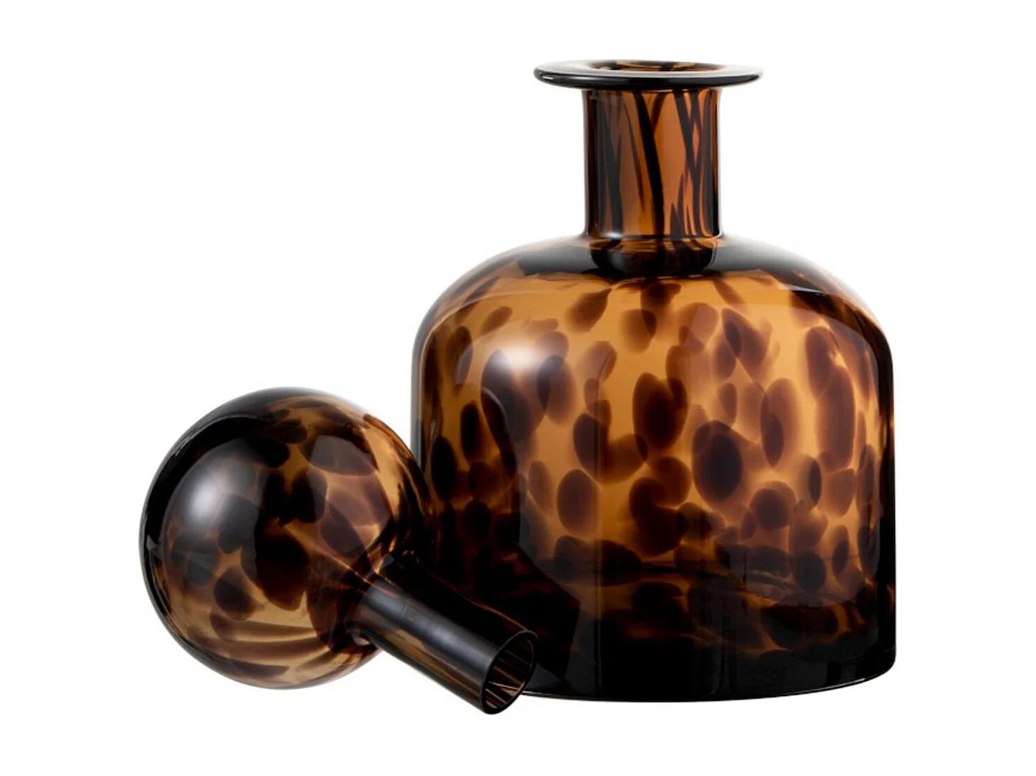 Bouteille & Bouchon "Tâche Déco" 25cm Naturel