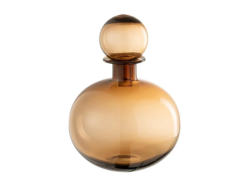 Bouteille avec Bouchon Uni "Joyce" 28cm Marron