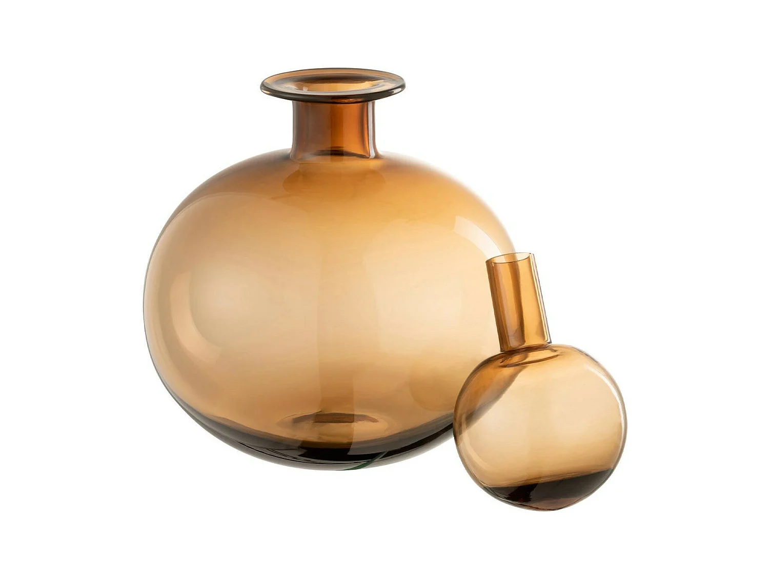 Bouteille avec Bouchon Uni "Joyce" 28cm Marron