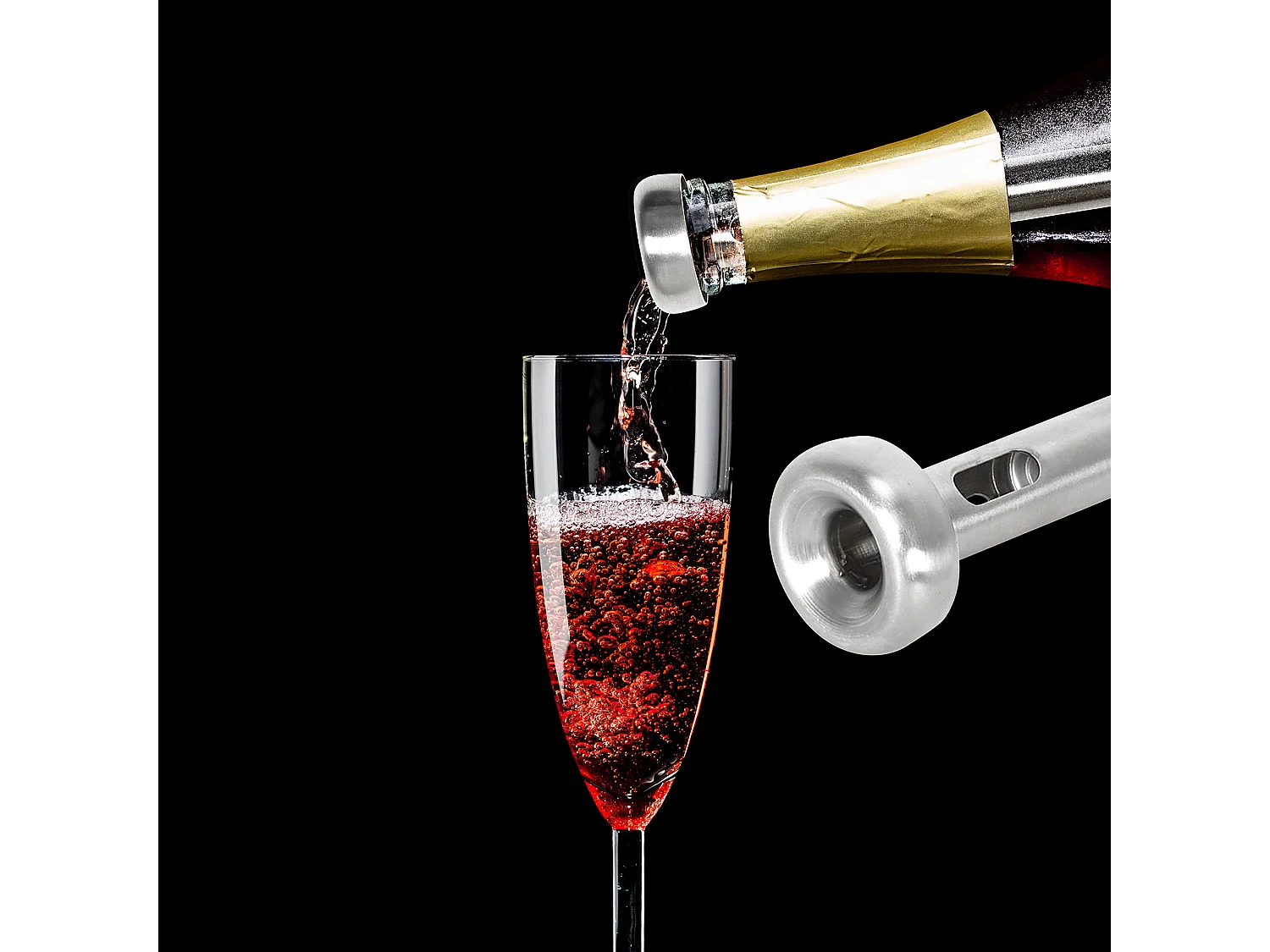 Refroidisseur De Bouteille Argent