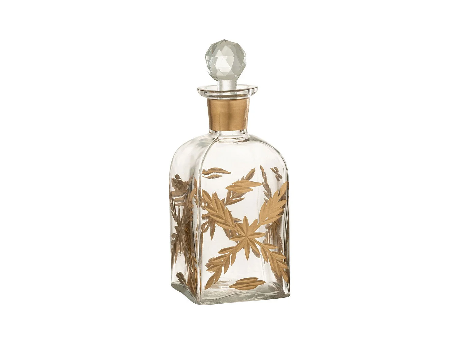 Carafe Carrée en Verre "Chloé" 46cm Transparent