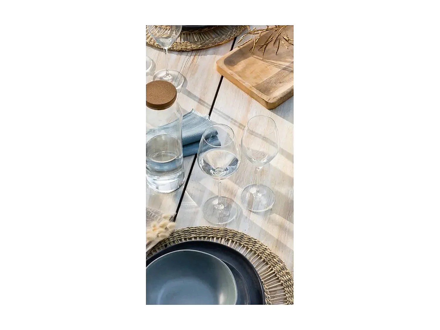 Carafe en Verre "Spring" 1L Transparent