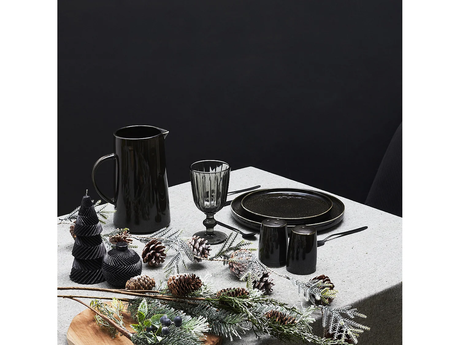 Pichet A Eau Tokyo 1.5l Noir, Or