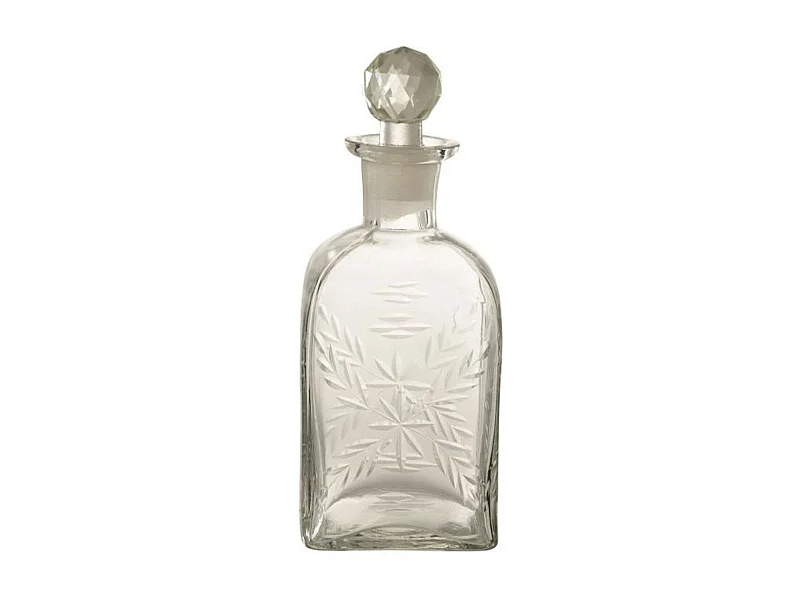 Carafe Design en Verre "Carrée" 46cm Transparent