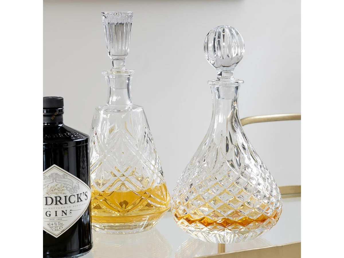 Carafe & Bouchon Design "Anna" 30cm Transparent