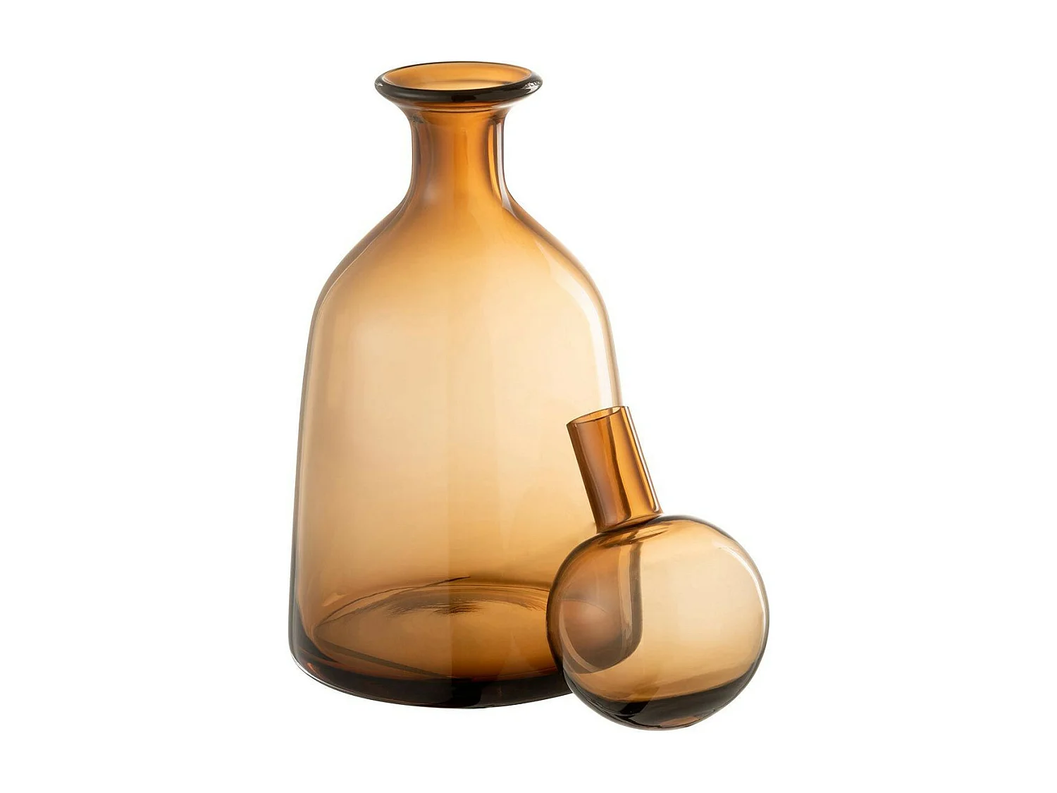 Bouteille avec Bouchon Uni "Joyce" 33cm Marron