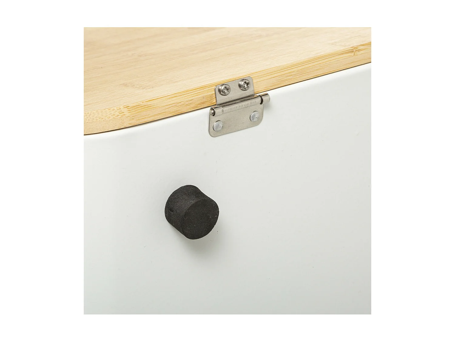 Boîte à Pain & Planche à Découper "Neo" 37cm Blanc