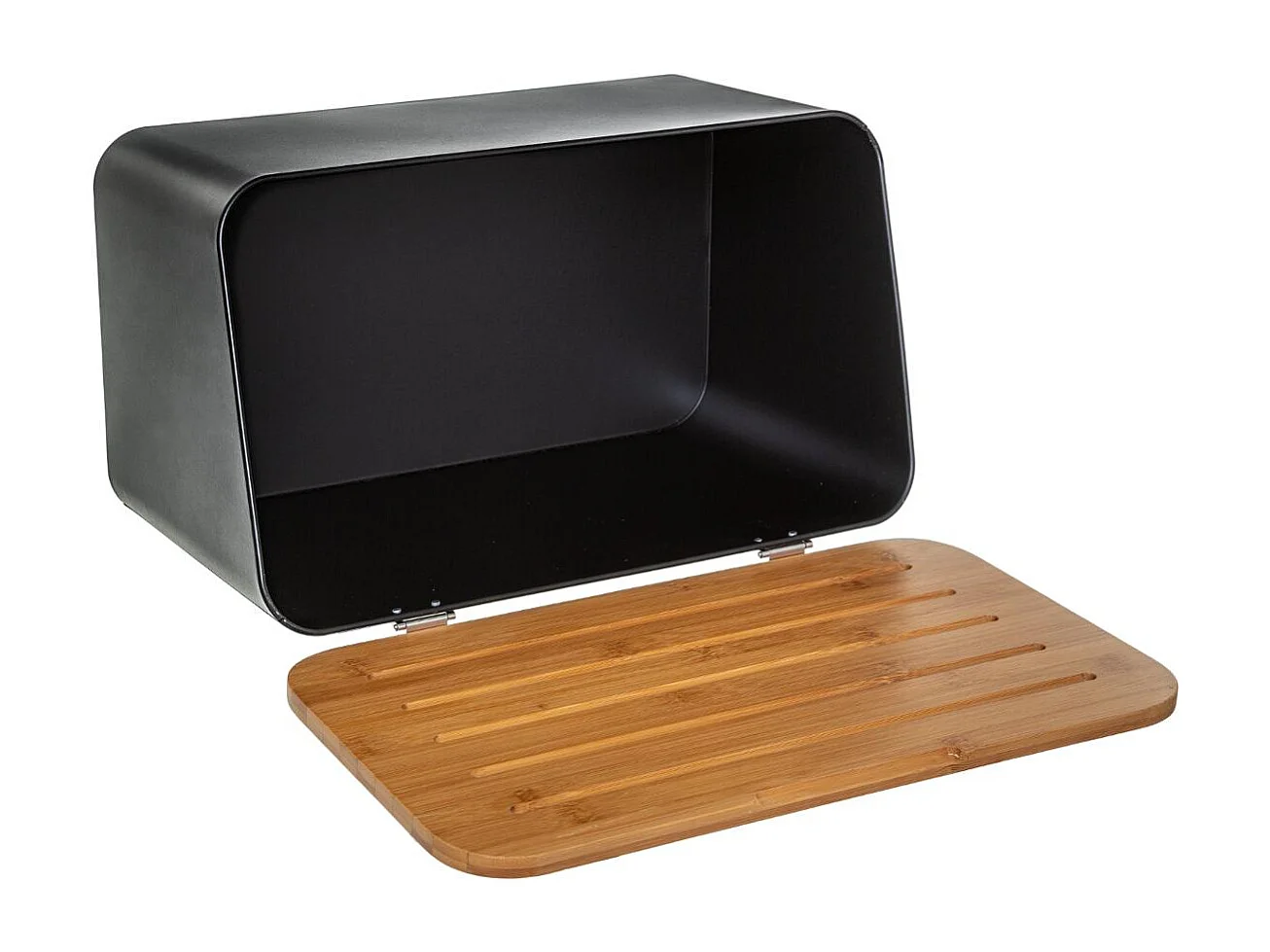 Boîte à Pain & Planche à Découper "Neo" 37cm Noir