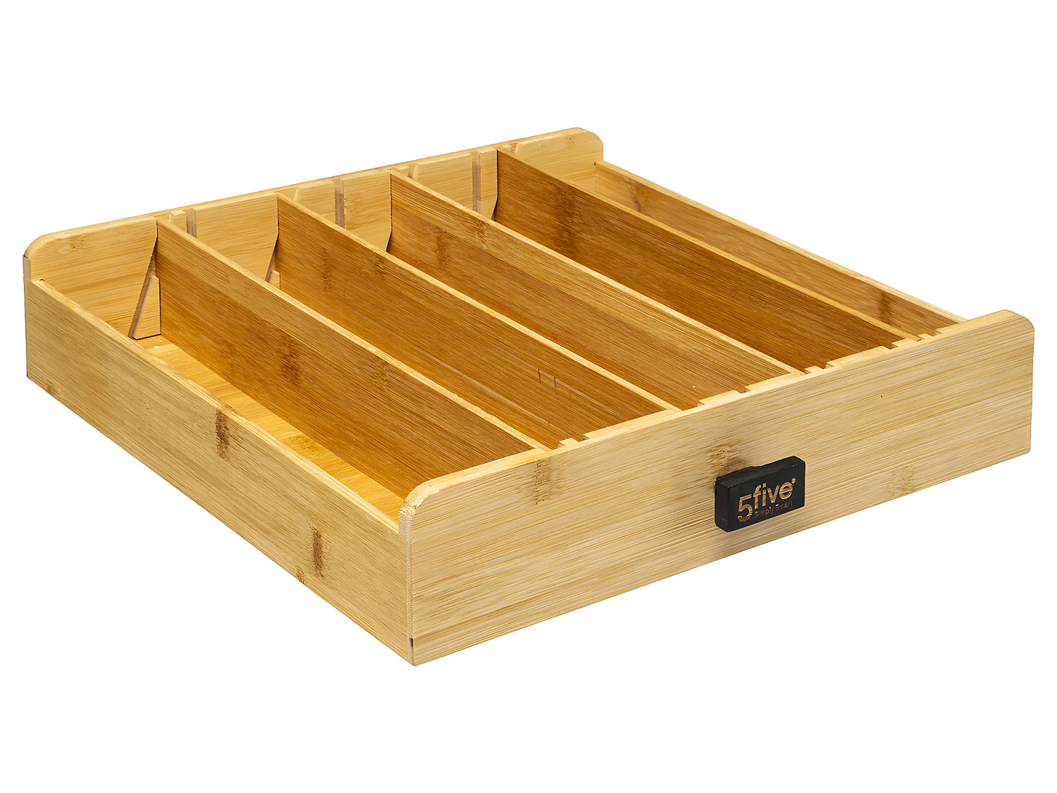 Porte-Capsules Tiroir "Nera" 33cm Noir & Naturel