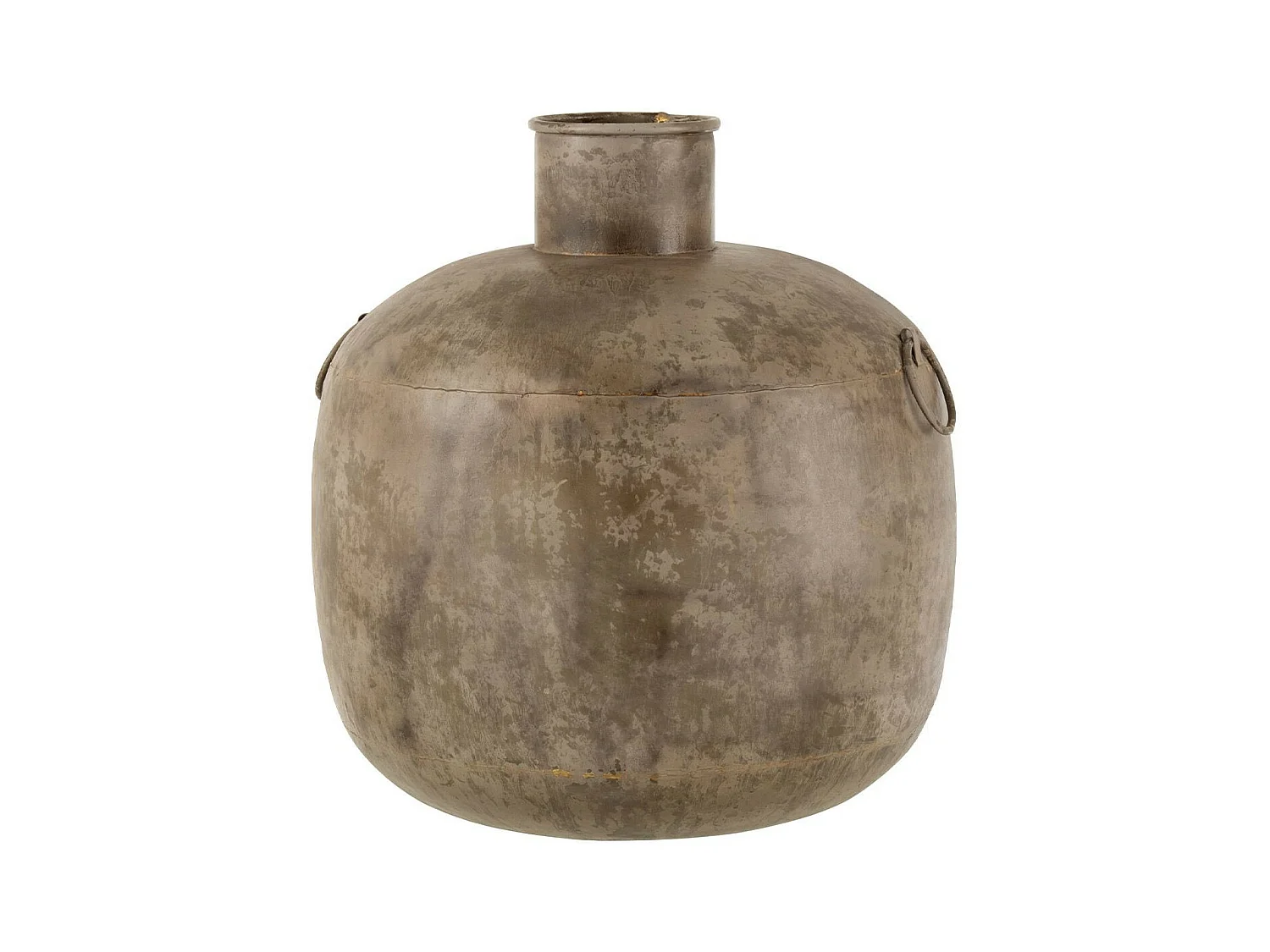 Vase Design en Métal "Antique" 53cm Marron