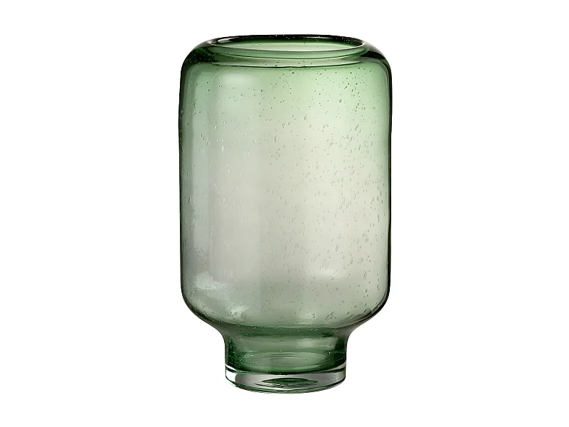Vase Déco Sur Pied "Nora" 37cm Vert
