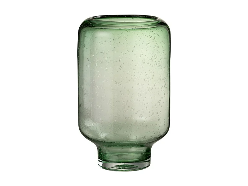 Vase Déco Sur Pied "Nora" 37cm Vert